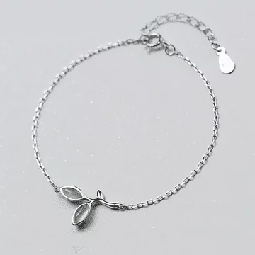 925銀飾&times;綠芽貓眼石&times;手鍊