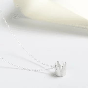 925銀飾&times;小皇冠&times;鎖骨項鍊
