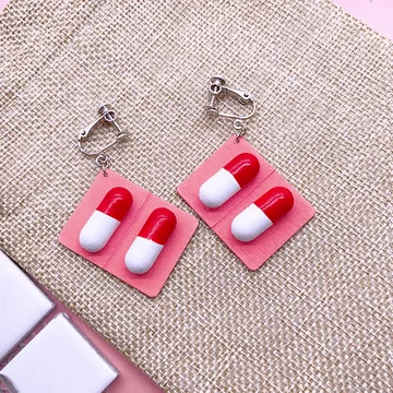 木頭膠囊&times;螺旋耳夾