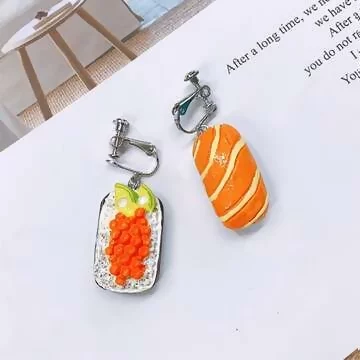 鮭魚軍艦壽司&times;螺旋耳夾