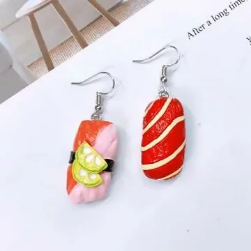 金槍鮪魚壽司&times;吊墜耳勾