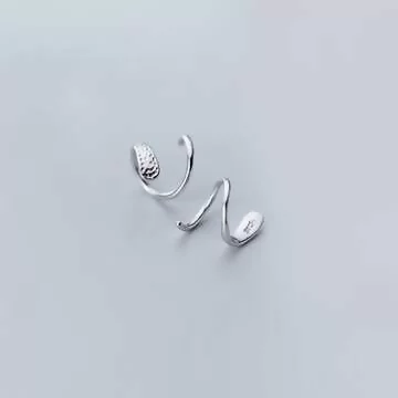 925銀針×螺旋線條×耳勾