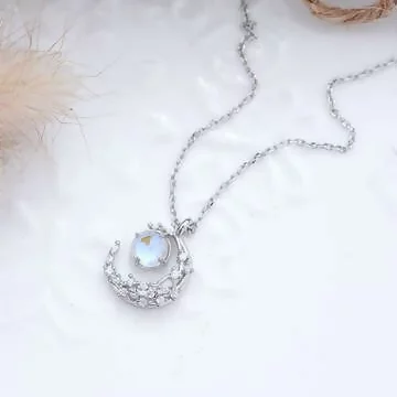 925銀飾&times;上弦月之星&times;鎖骨項鍊