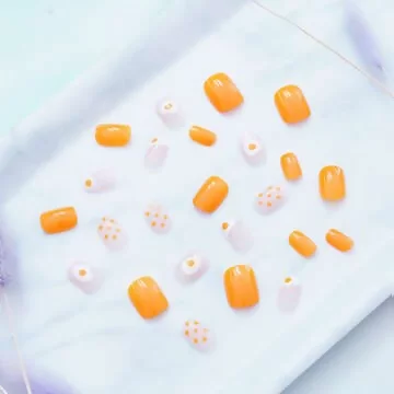 陽光荷包蛋亮面&times;穿戴式手指甲片&times;二十四入