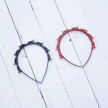 編織造型×髮箍×共二色