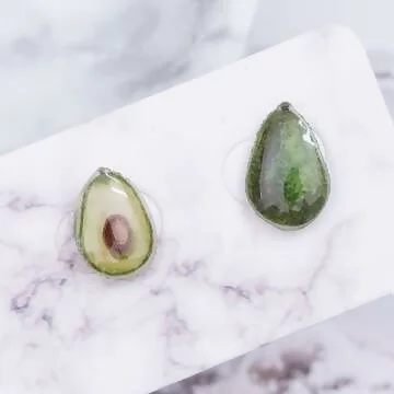 小酪梨×磁吸耳夾/裝飾小物