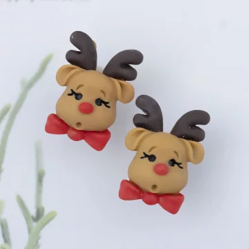 小麋鹿好萌&times;耳環