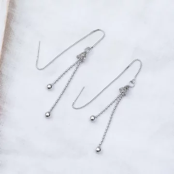 925銀針&times;風鈴鈴&times;吊墜耳線