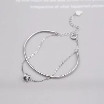 925銀飾×雙層小蠻腰×手環