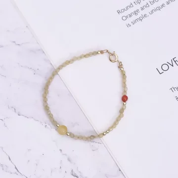 有財&times;水晶手鍊