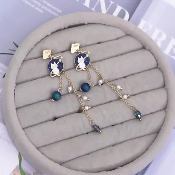 星球裡的小貓&times;吊墜耳環