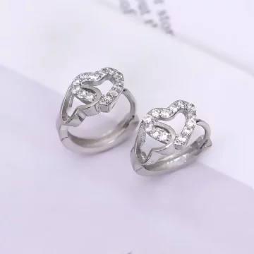 閃亮雙心&times;耳扣