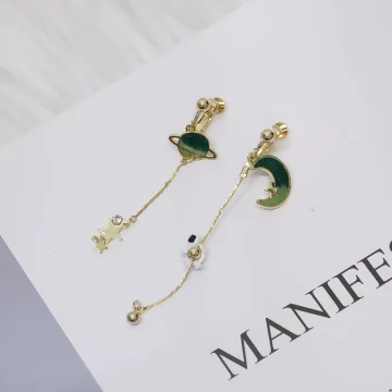 阿姆斯壯登月&times;不對稱螺旋耳夾