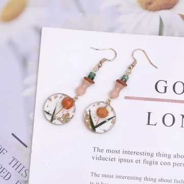 豐收的季節&times;吊墜耳勾