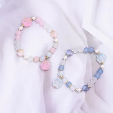 琉璃小貓爪×固定式串珠手鍊×共二色
