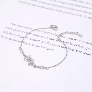 925銀飾&times;百花爭豔&times;手鍊