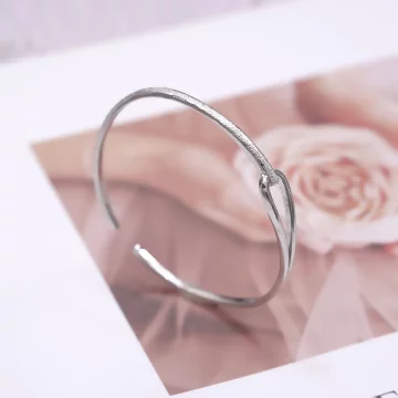 925銀飾&times;魯伯特之淚&times;開口手環