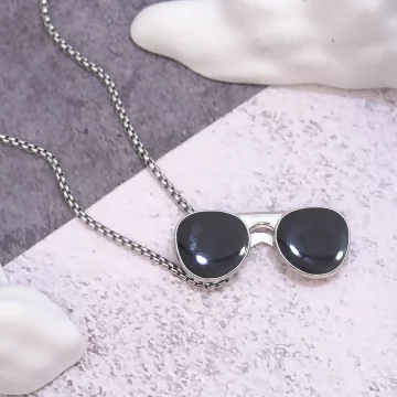 潮酷墨鏡&times;中性長項鍊