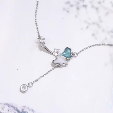 925銀飾&times;三生有杏&times;鎖骨項鍊