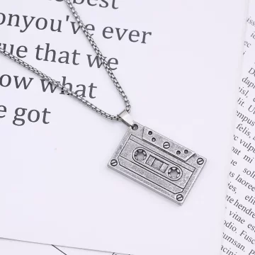 復古錄音帶&times;中性長項鍊