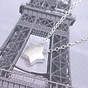 925銀飾&times;小星星&times;鎖骨項鍊 