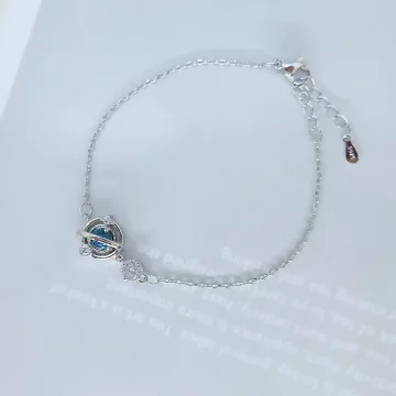 925銀飾&times;晶星伴水星&times;手鍊
