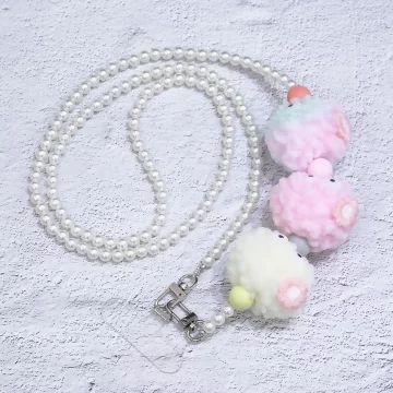 彩色煤炭球&times;手機斜背雙勾掛繩