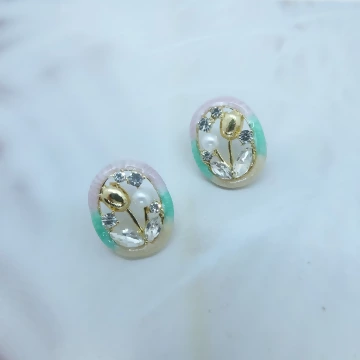 鬱金香花園×耳環