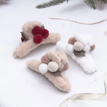 果子毛絨絨&times;鯊魚夾&times;共三色