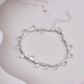 碎銀晶透小燈泡&times;手鍊