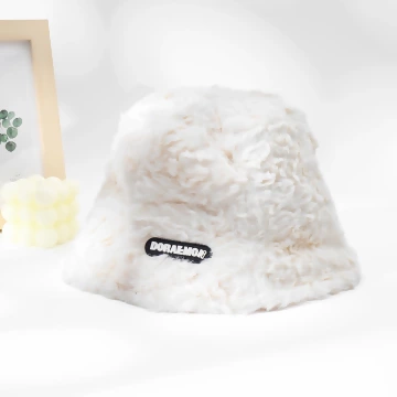 顯瘦百搭漁夫帽&times;毛帽&times;米白