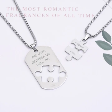 316鋼飾×拼湊回憶×姐妹閨蜜情侶項鍊組