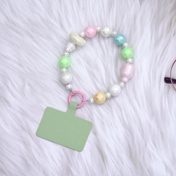 小熊寶貝奶瓶×手機腕帶掛繩×彩色