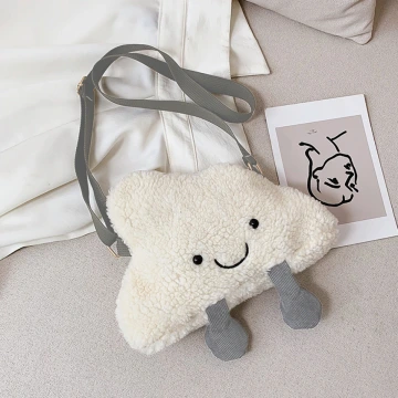 綿花雲朵&times;斜背袋