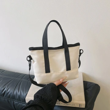 休閒托特小包&times;斜背袋&times;白色