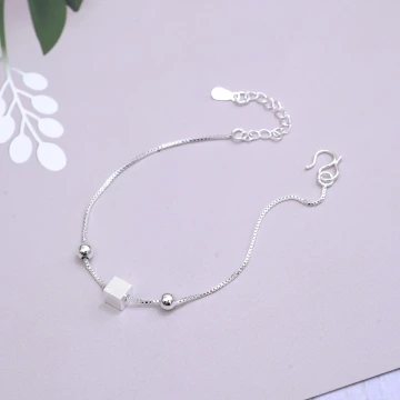 925銀飾×小方塊×手鍊