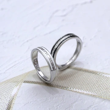 黑白情絲&times;情侶對戒