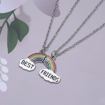 繽彩多姿的友誼×閨蜜姐妹項鍊組