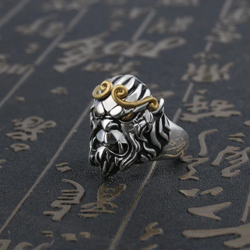 中式×復古×金色緊箍咒×鬥戰勝佛×開口戒指