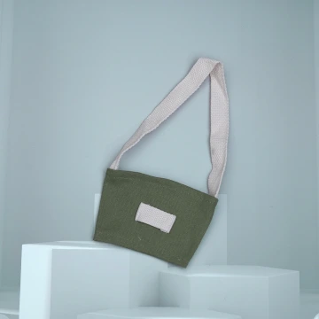 帆布經典款&times;飲料提繩&times;草綠