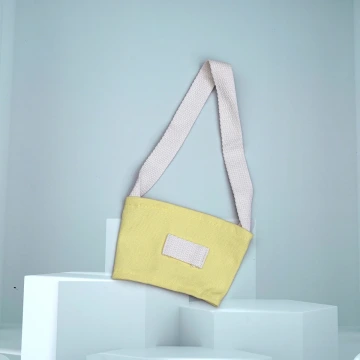 帆布經典款×飲料提繩×鮮黃