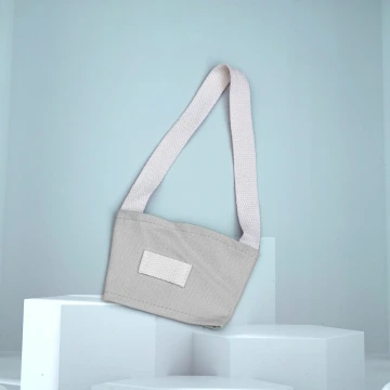 帆布經典款&times;飲料提繩&times;淺灰