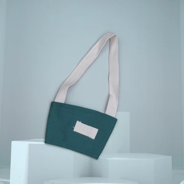 帆布經典款×飲料提繩×深綠