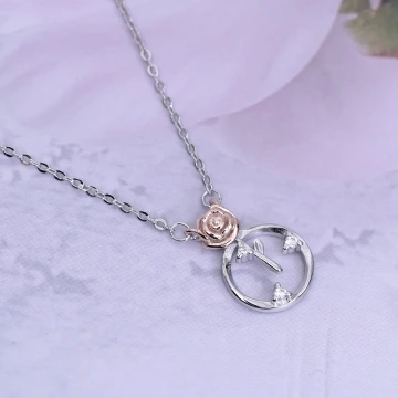 星球玫瑰×鎖骨項鍊