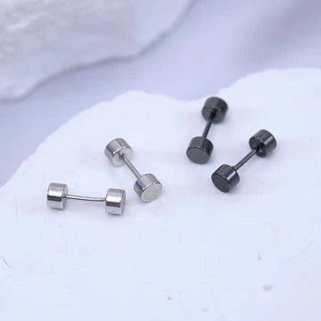 極簡啞鈴×轉珠耳環×共二色