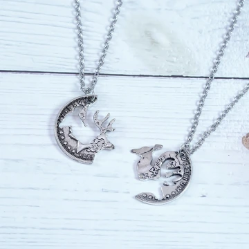 一鹿相伴×閨蜜情侶項鍊組