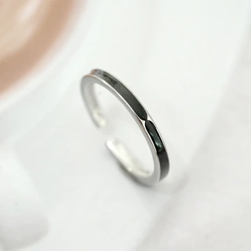 925銀飾&times;黑線序曲&times;開口戒指