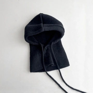 巴拉克拉法帽&times;毛帽&times;黑色