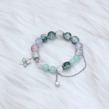 森林冰蝶&times;固定式串珠手鍊