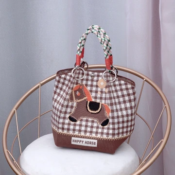 快樂小馬&times;針織手提袋